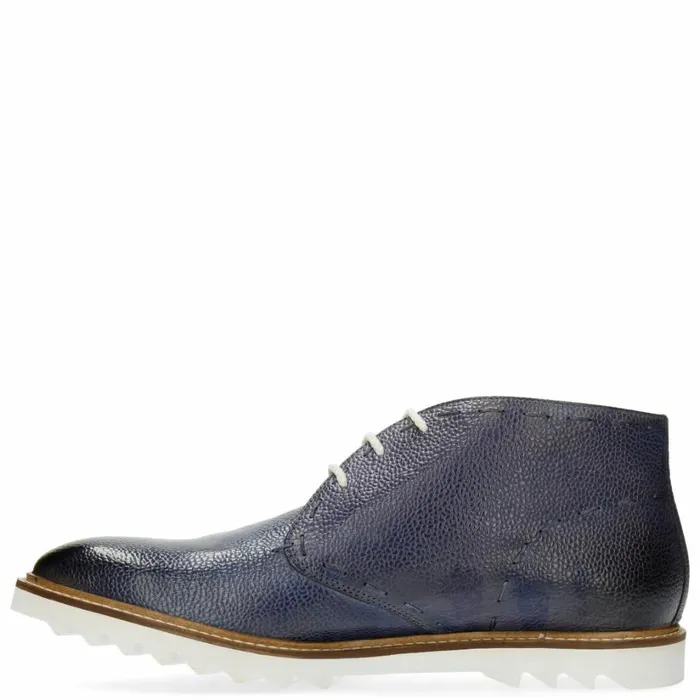 Mens Ankle Boots Melvin and Hamilton Felix 2 Blue