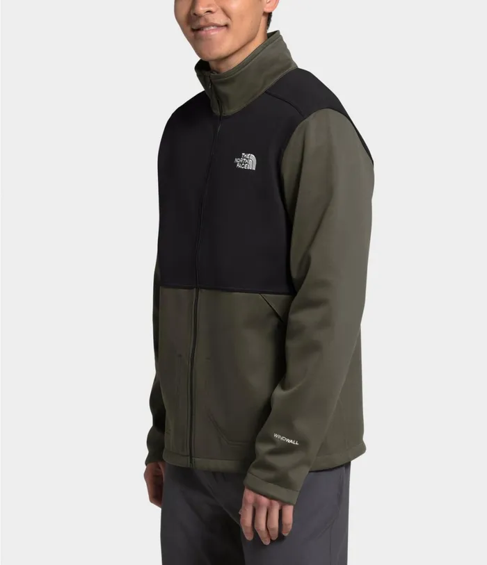 Mens Apex Canyonwall Jacket New Taupe Greentnf Black The North Face Softshell