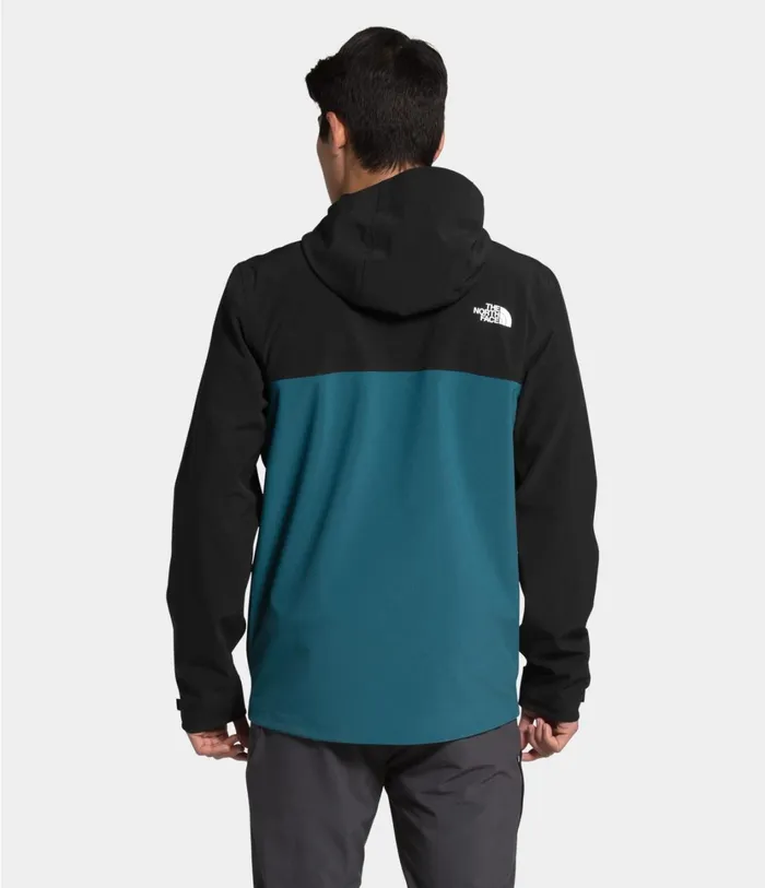 Mens Apex Flex DryVent Jacket Mallard Bluetnf Black The North Face Softshell