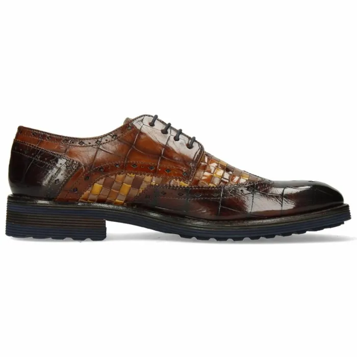 Mens Derbies Melvin and Hamilton Eddy 5 Brown