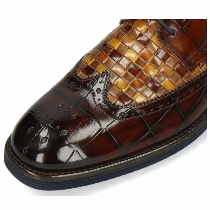 Mens Derbies Melvin and Hamilton Eddy 5 Brown