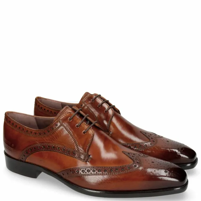 Mens Derbies Melvin and Hamilton Lance 2 Brown