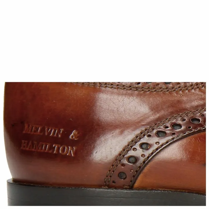 Mens Derbies Melvin and Hamilton Lance 2 Brown