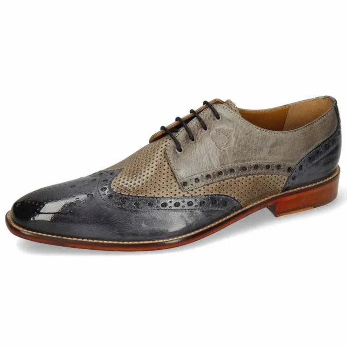 Mens Derbies Melvin and Hamilton Martin 15 Grey