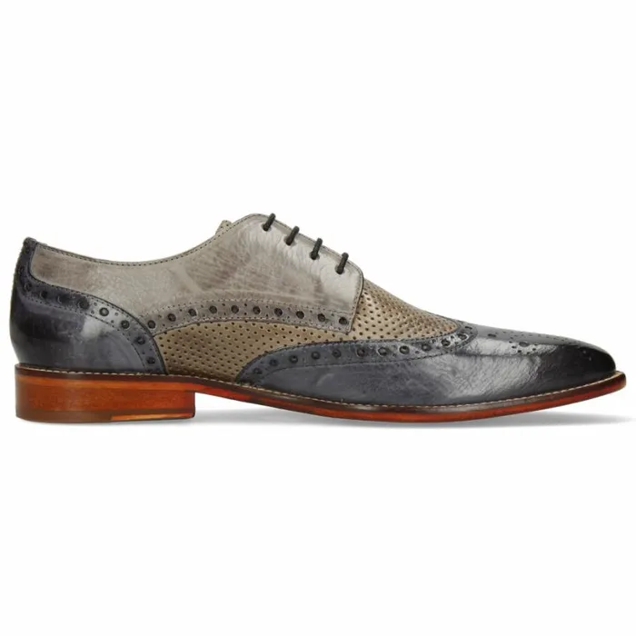 Mens Derbies Melvin and Hamilton Martin 15 Grey