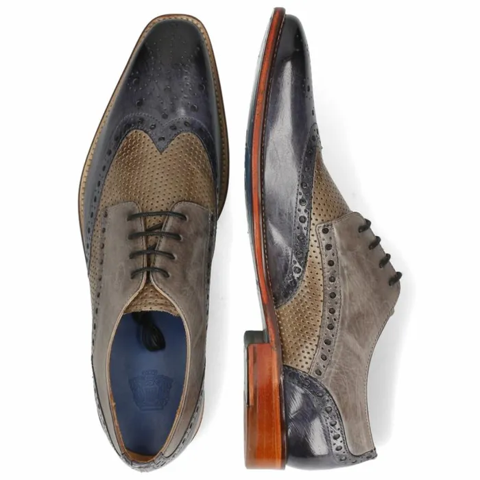 Mens Derbies Melvin and Hamilton Martin 15 Grey