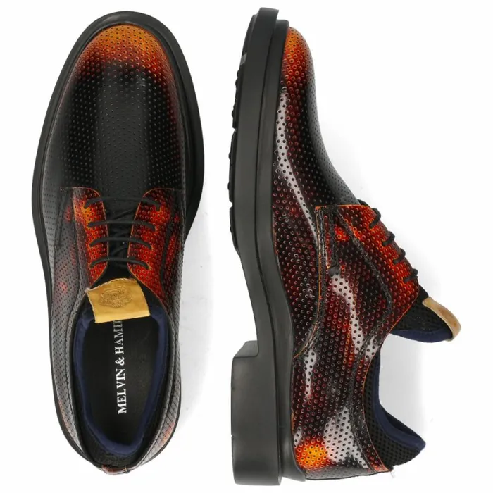 Mens Derbies Melvin and Hamilton Ron 1 Black