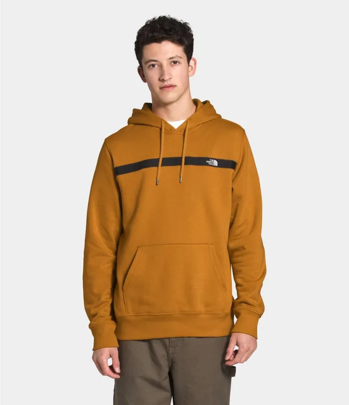 Mens Edge To Edge Pullover Hoodie Citrine Yellow The North Face Hoodies and Sweatshirts