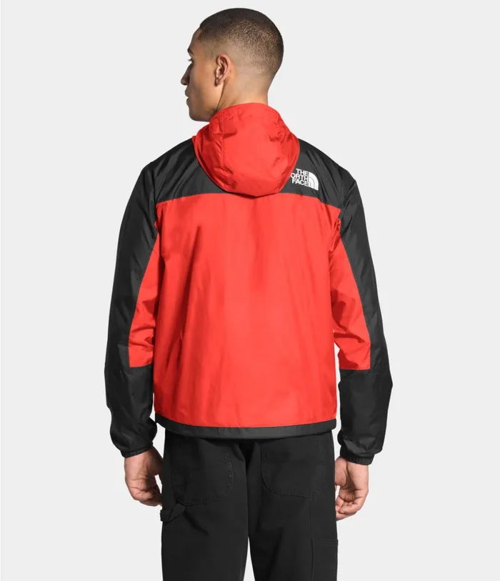 Mens HMLYN Wind Shell Flare Orange The North Face Windbreakers