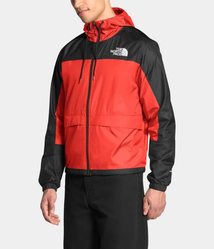Mens HMLYN Wind Shell Flare Orange The North Face Windbreakers