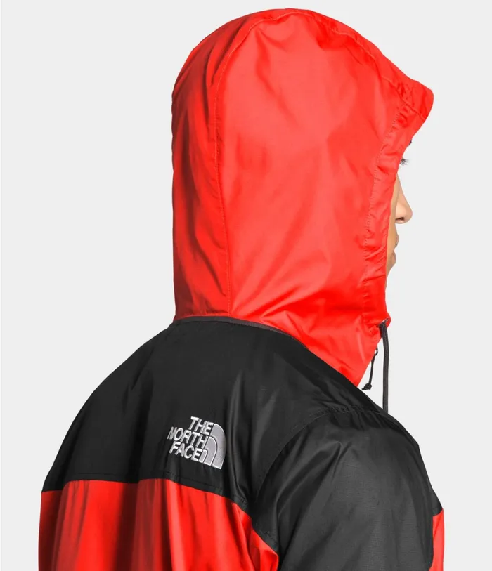 Mens HMLYN Wind Shell Flare Orange The North Face Windbreakers