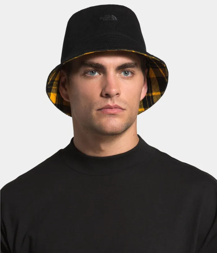 Mens Reversible Bucket Hat Tnf Black The North Face Hats