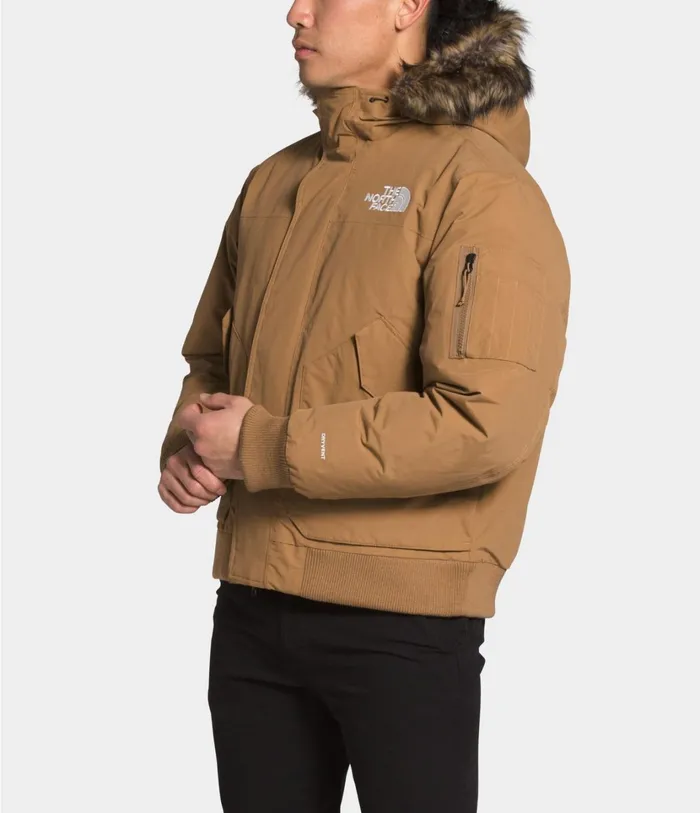 Mens STOVER JACKET Utility Brown The North Face Insulated and Down Jackets