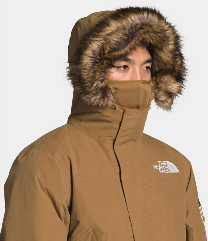 Mens STOVER JACKET Utility Brown The North Face Insulated and Down Jackets