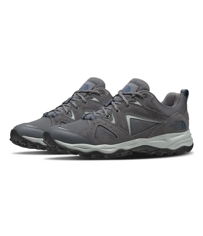 Mens Trail Edge Zinc Greyshady Blue The North Face Sneakers