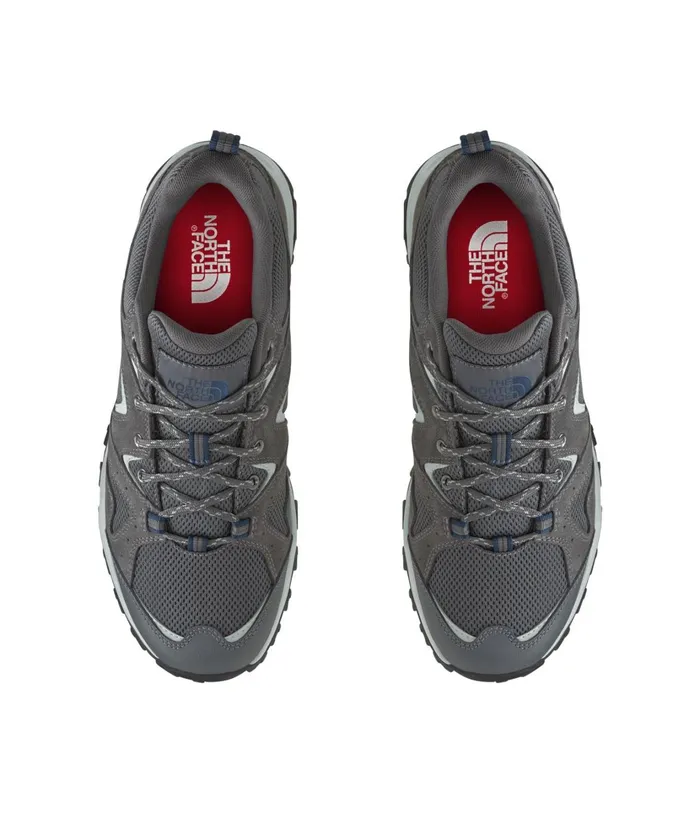 Mens Trail Edge Zinc Greyshady Blue The North Face Sneakers