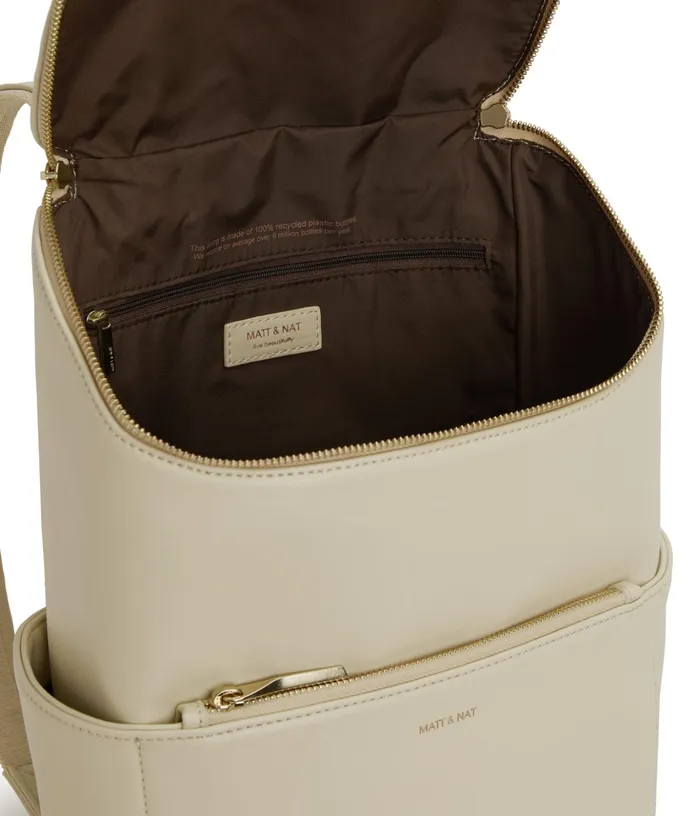 MensWomen Brave Vegan Backpack 8211 Loom Tapioca Matt and Nat Backpacks