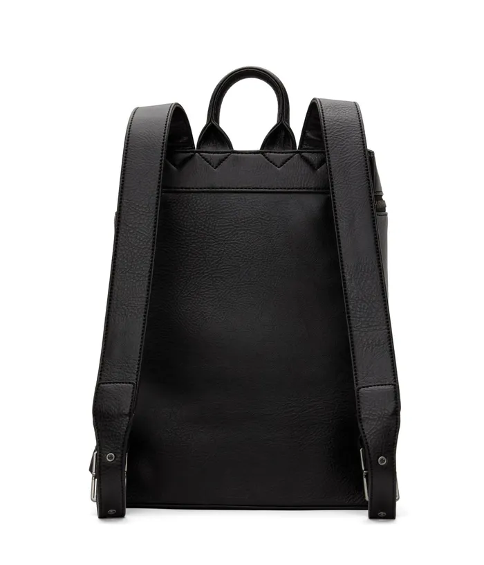 MensWomen Oshie Vegan Backpack 8211 Dwell Black Matt and Nat Backpacks