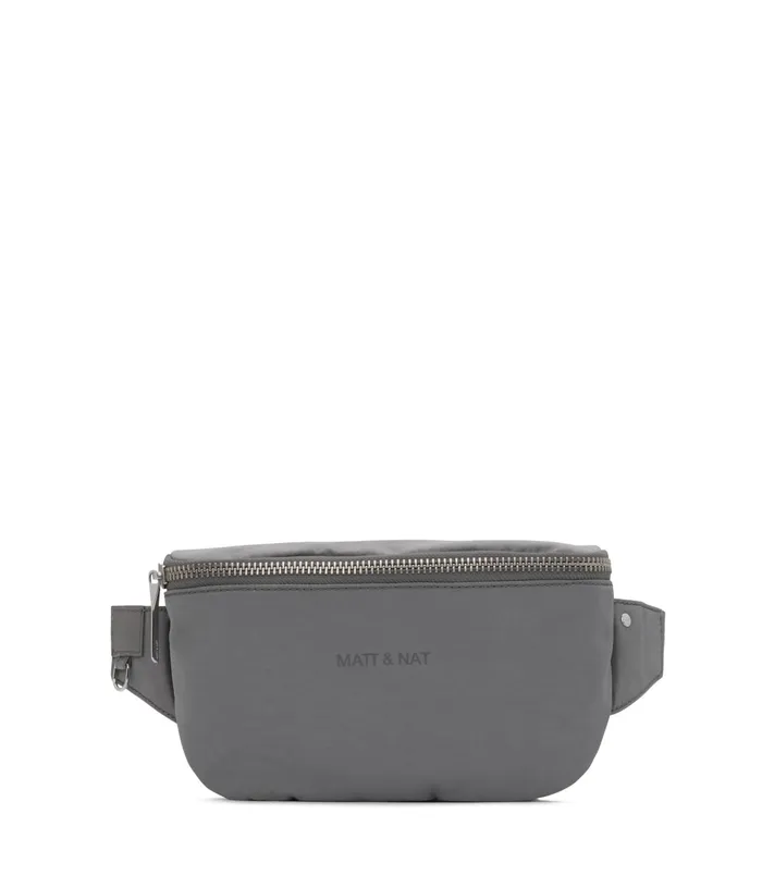 MensWomen Wik Vegan Belt Bag 8211 Oam Grey Matt and Nat Belt Bags