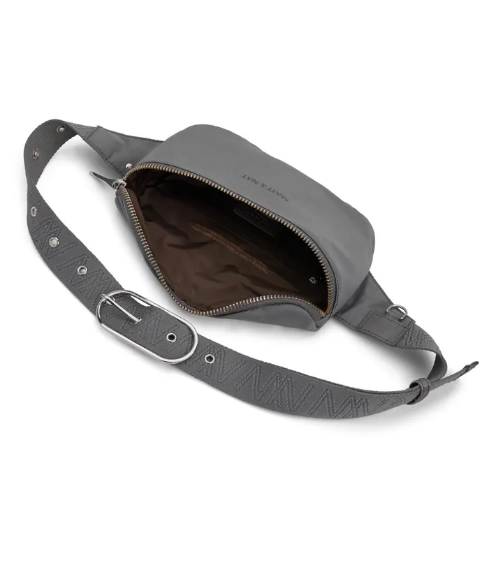 MensWomen Wik Vegan Belt Bag 8211 Oam Grey Matt and Nat Belt Bags MensWomen Wik Vegan Belt Bag 8211 Oam Grey Matt and Nat Belt Bags