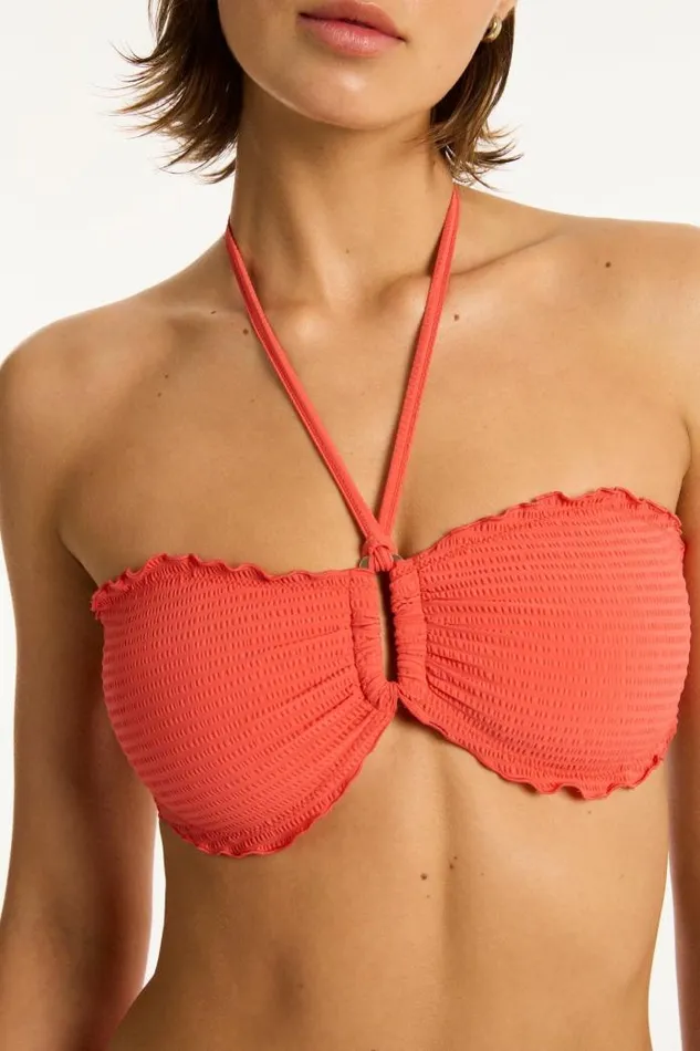 Messina Ring Bandeau Messina Flame Women Sea Level Tops