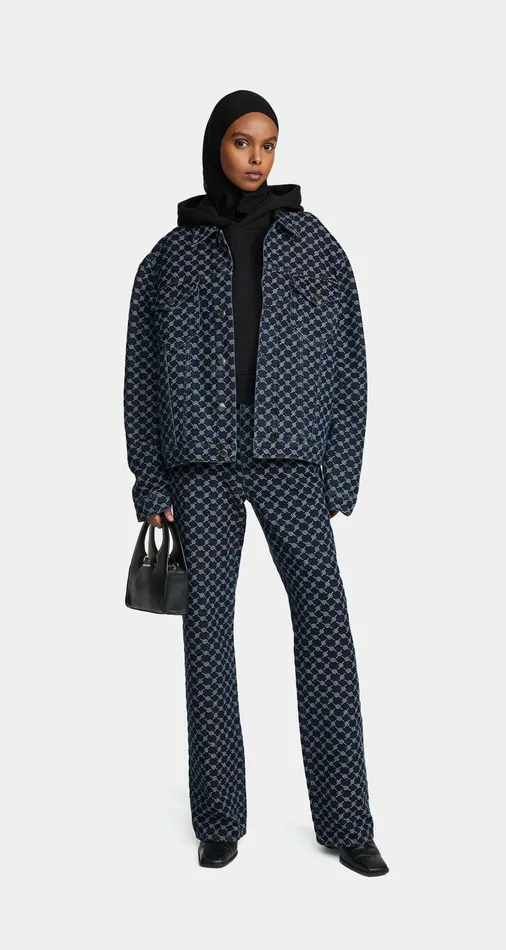 Mid Blue Raven Jeans Women Daily Paper Trousers