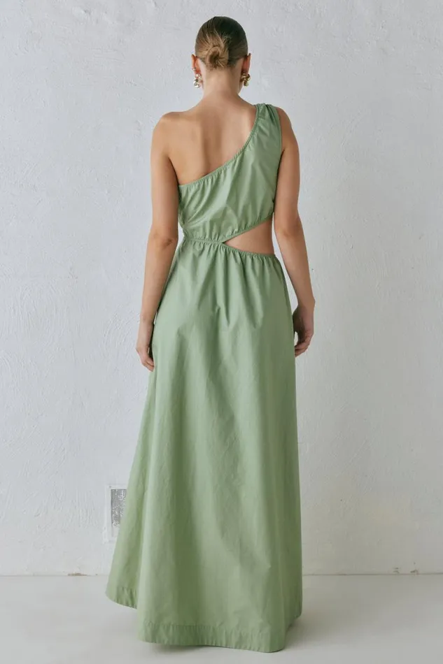 MidiMaxi Dresses Women VRG GRL Daisy Maxi Dress Sage MidiMaxi Dresses Women VRG GRL Daisy Maxi Dress Sage