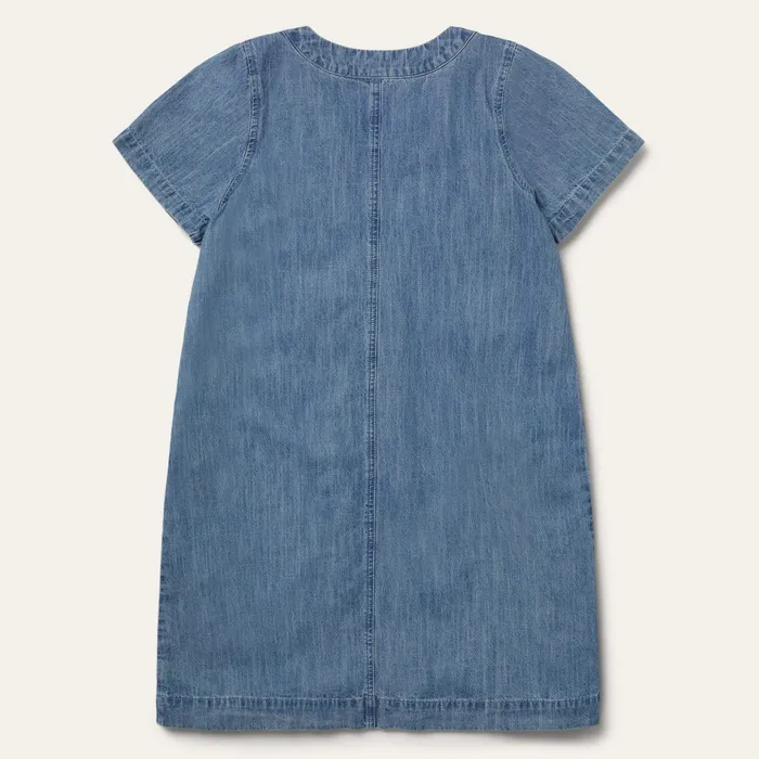 Mini Women Stetson Denim Swing Dress Blue