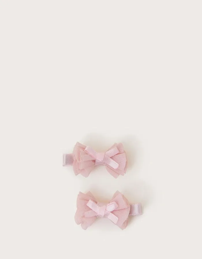 Monsoon 2Pack Mini Hair Bows Children Girls039 Hair Accessories
