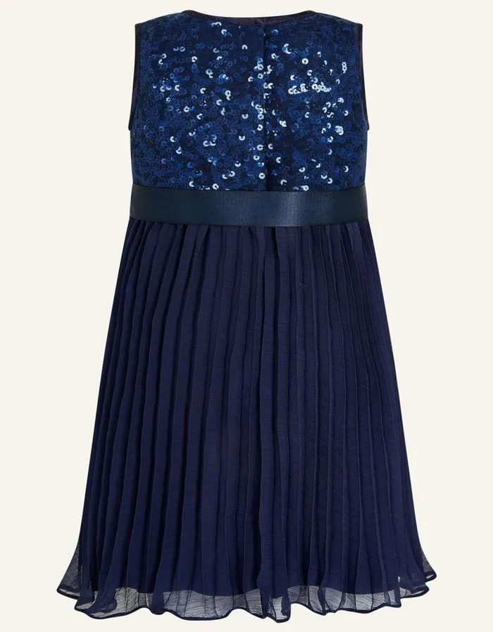 Monsoon Baby Keita Dress Blue Children Dresses Monsoon Baby Keita Dress Blue Children Dresses
