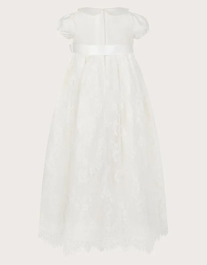 Monsoon Baby Provenza Silk Christening Gown Ivory Children Dresses Monsoon Baby Provenza Silk Christening Gown Ivory Children Dresses