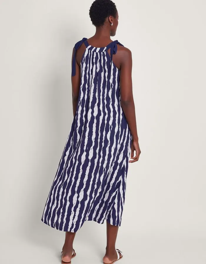 Monsoon Caity Stripe Dress Blue Women Casualwear Monsoon Caity Stripe Dress Blue Women Casualwear