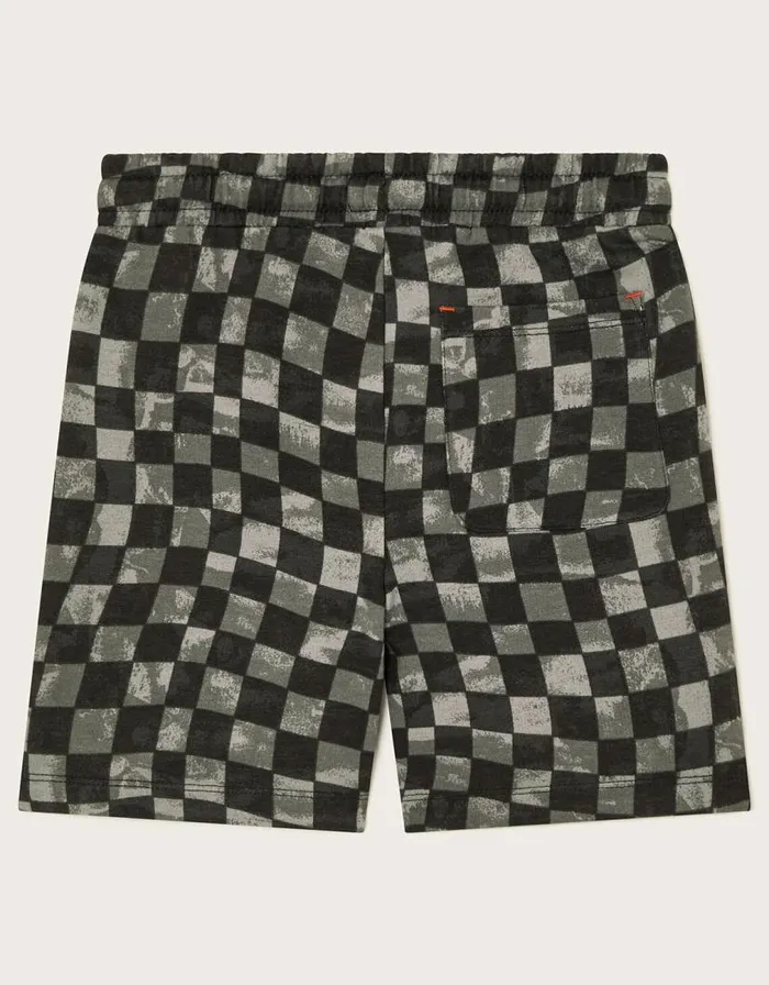Monsoon Checkerboard Shorts Black Children Casualwear Collection Monsoon Checkerboard Shorts Black Children Casualwear Collection