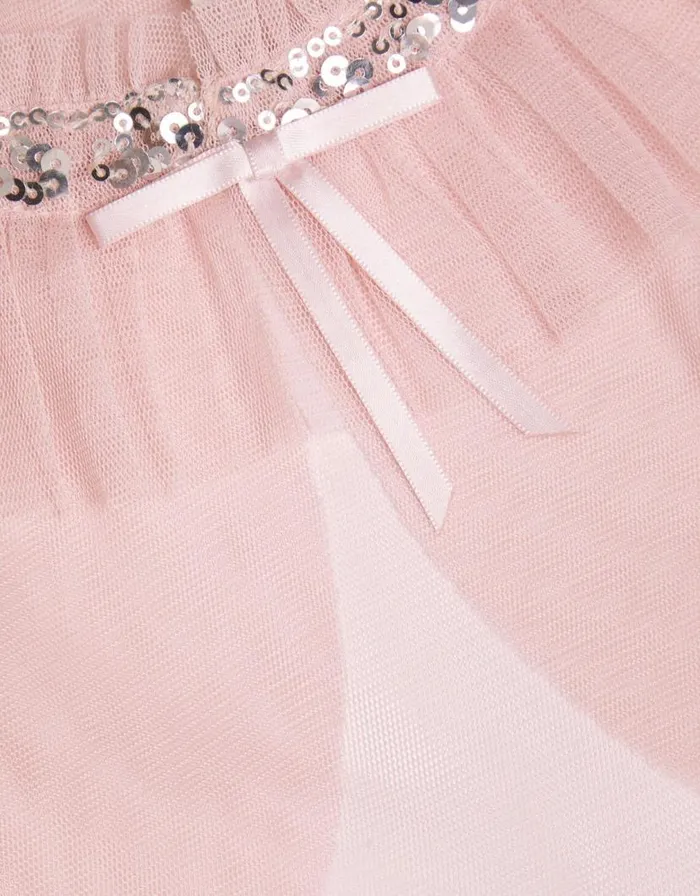 Monsoon Crop Tulle Cape Jacket Pink Children Partywear Monsoon Crop Tulle Cape Jacket Pink Children Partywear