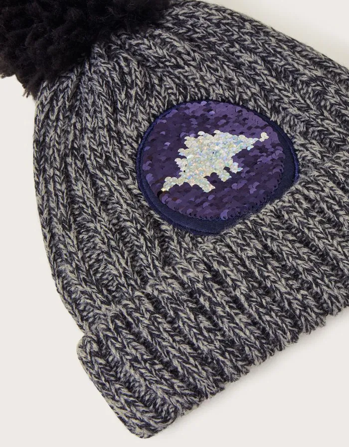Monsoon Dinosaur Badge Hat Grey Children Hats and Sunglasses Monsoon Dinosaur Badge Hat Grey Children Hats and Sunglasses