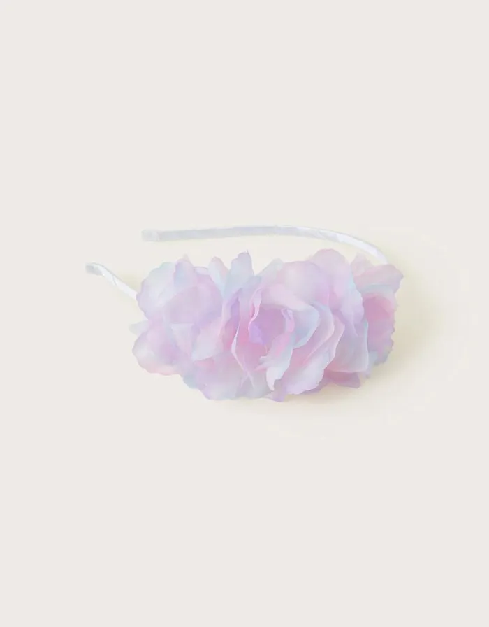 Monsoon Ellie Ombre Floral Headband Children Girls039 Hair Accessories