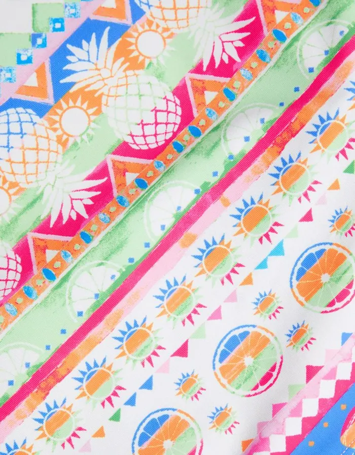 Monsoon Fruit Stripe Tankini Set Orange Children Beachwear and Swimwear Monsoon Fruit Stripe Tankini Set Orange Children Beachwear and Swimwear