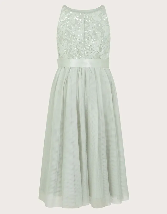 Monsoon Lacey Sequin Truth Dress Green Children Dresses Monsoon Lacey Sequin Truth Dress Green Children Dresses