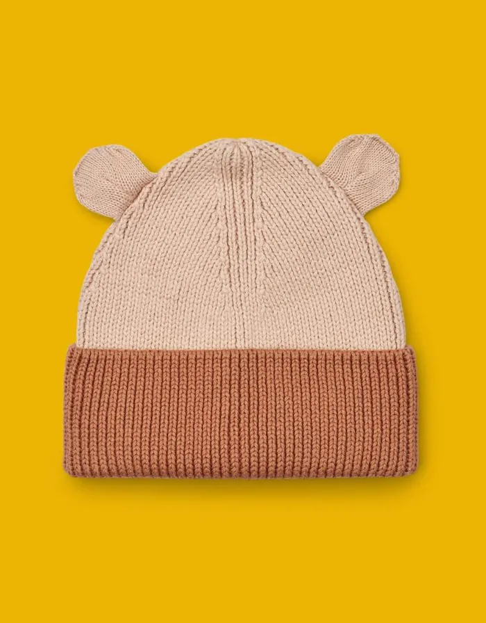 Monsoon Liewood Gina Beanie With Ears Pink Children Hats and Sunglasses