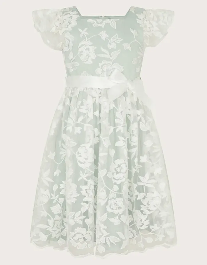 Monsoon Matilda Lace Dress Green Children Dresses Monsoon Matilda Lace Dress Green Children Dresses