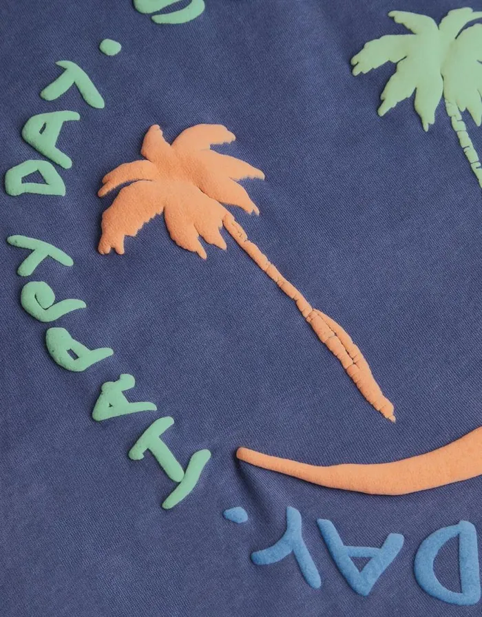 Monsoon Surf Short Sleeve TShirt Blue Children Casualwear Collection Monsoon Surf Short Sleeve TShirt Blue Children Casualwear Collection