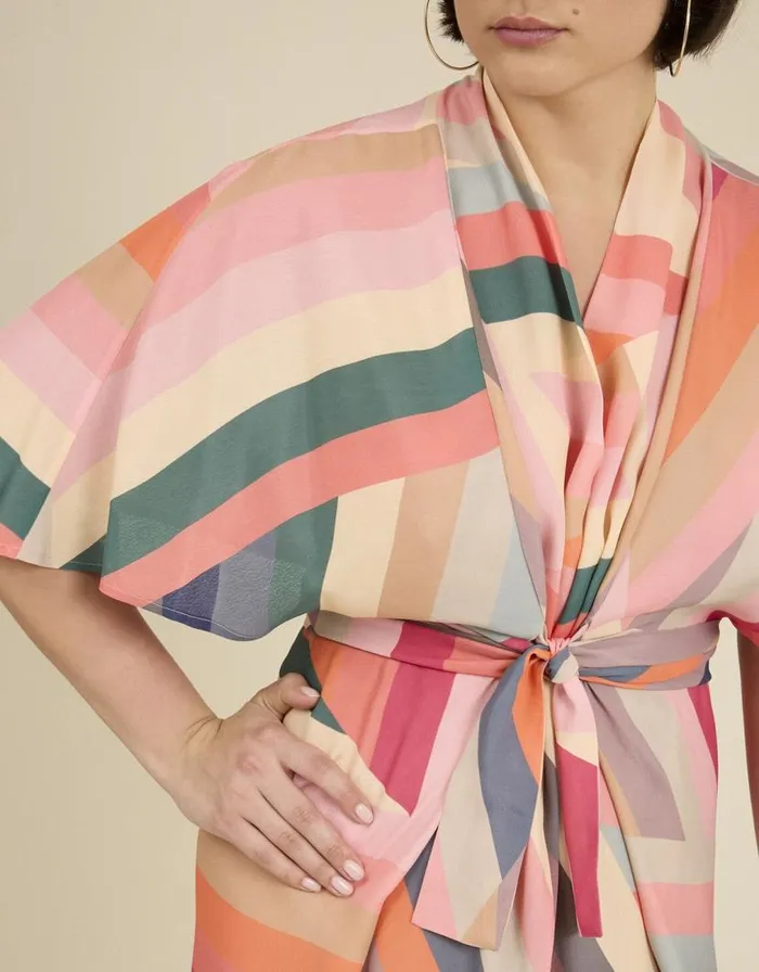 Monsoon Tallulah And Hope LongerLength Stripe Dress Multi Women Occasionwear