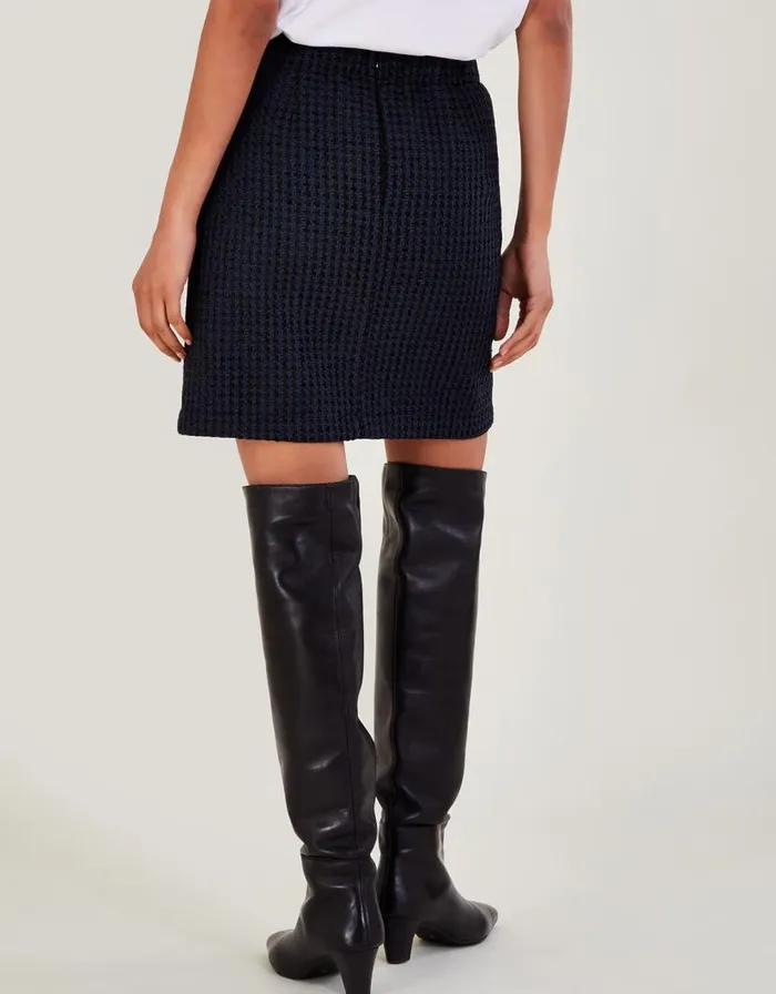 Monsoon Tilly Tweed Short Skirt Black Women Skirts Monsoon Tilly Tweed Short Skirt Black Women Skirts
