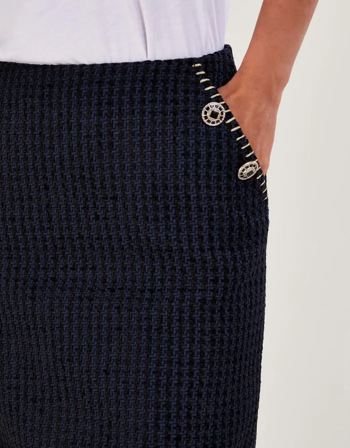 Monsoon Tilly Tweed Short Skirt Black Women Skirts Monsoon Tilly Tweed Short Skirt Black Women Skirts