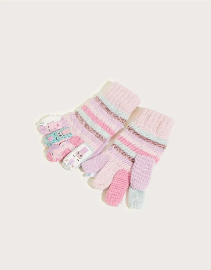 Monsoon Unicorn Novelty Gloves Multi Children Hats and Sunglasses
