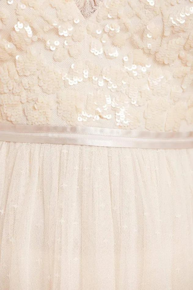 Needle and Thread Aurelia Bodice Cami Gown Champagne Women Embellished Dresses