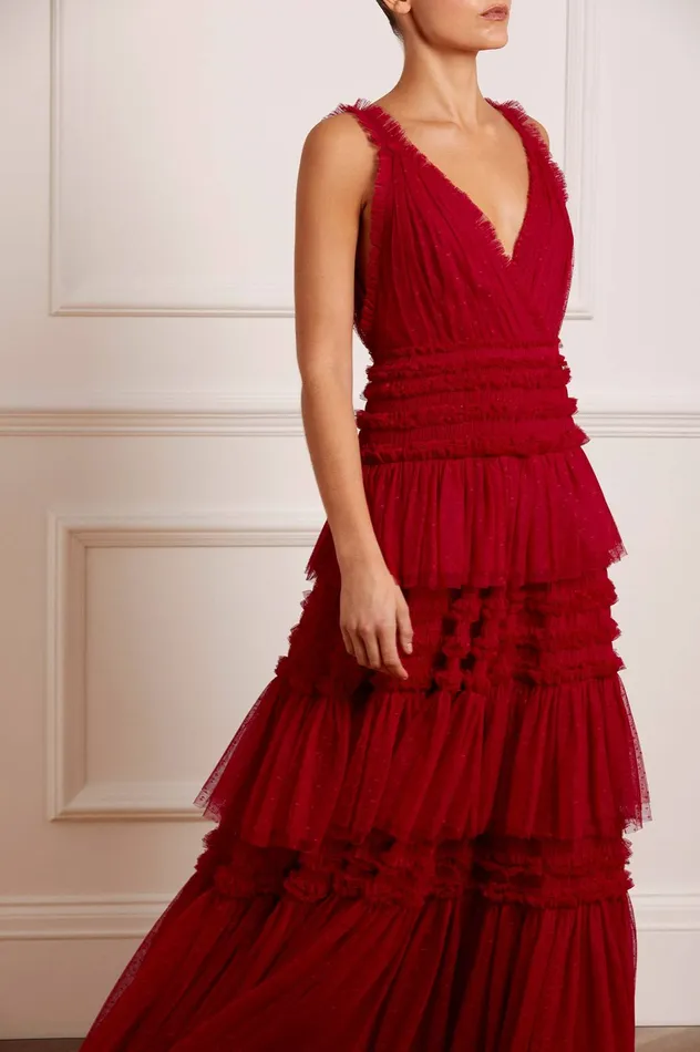 Needle and Thread Candice Gown Red Women Exclusives