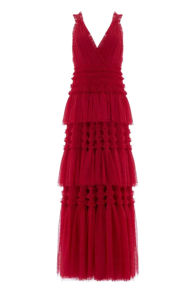 Needle and Thread Candice Gown Red Women Exclusives