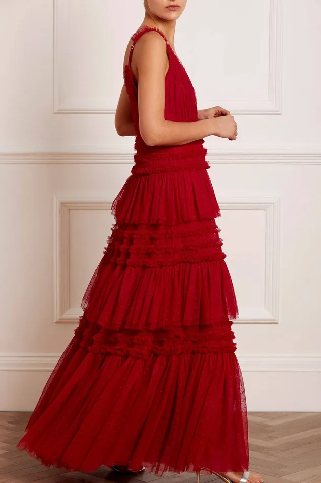 Needle and Thread Candice Gown Red Women Exclusives
