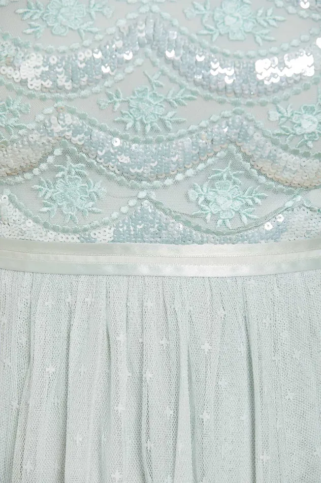 Needle and Thread Fifi Bodice Gown Green Women Embellished Dresses